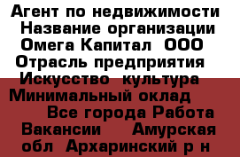 Агент по недвижимости › Название организации ­ Омега-Капитал, ООО › Отрасль предприятия ­ Искусство, культура › Минимальный оклад ­ 45 000 - Все города Работа » Вакансии   . Амурская обл.,Архаринский р-н